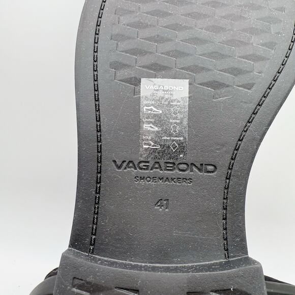 Vagabond Shoemakers Womens Alex Loafers EU Size 41 US 11 Black Suede NIB - Picture 11 of 11